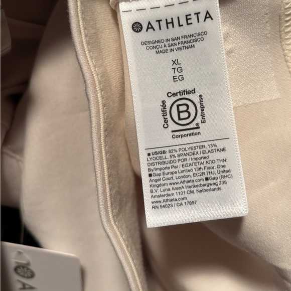 Athleta Cream/Bone/off White Allure Shirt Jacket Oversized  XL - Picture 9 of 12